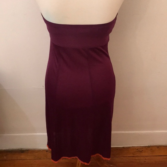 Sexy silky Raspberry Plum slip dress - Picture 3 of 3